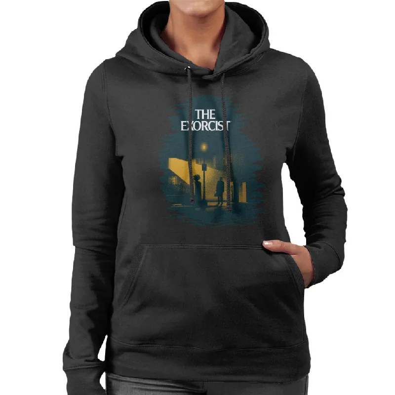 The Exorcist Classic Poster Women's Hooded Sweatshirt