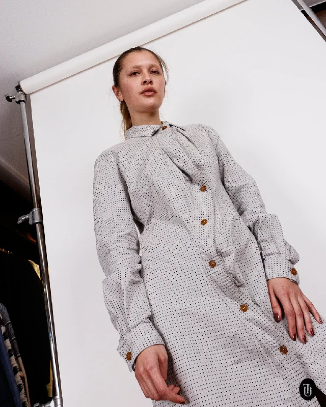 New Deals 1990s Vivienne Westwood Cotton Shirt Dress S