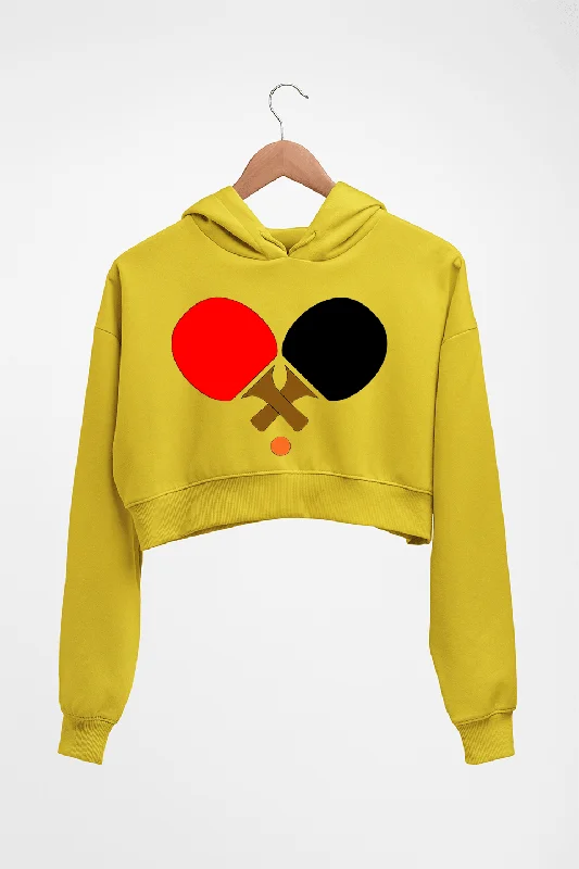 Sale Event Table Tennie (TT) Crop HOODIE FOR WOMEN