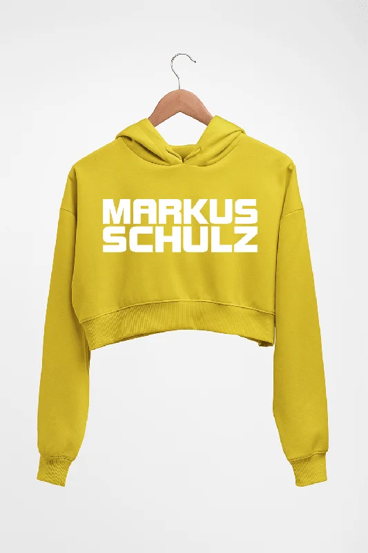 Markus Schulz Crop HOODIE FOR WOMEN