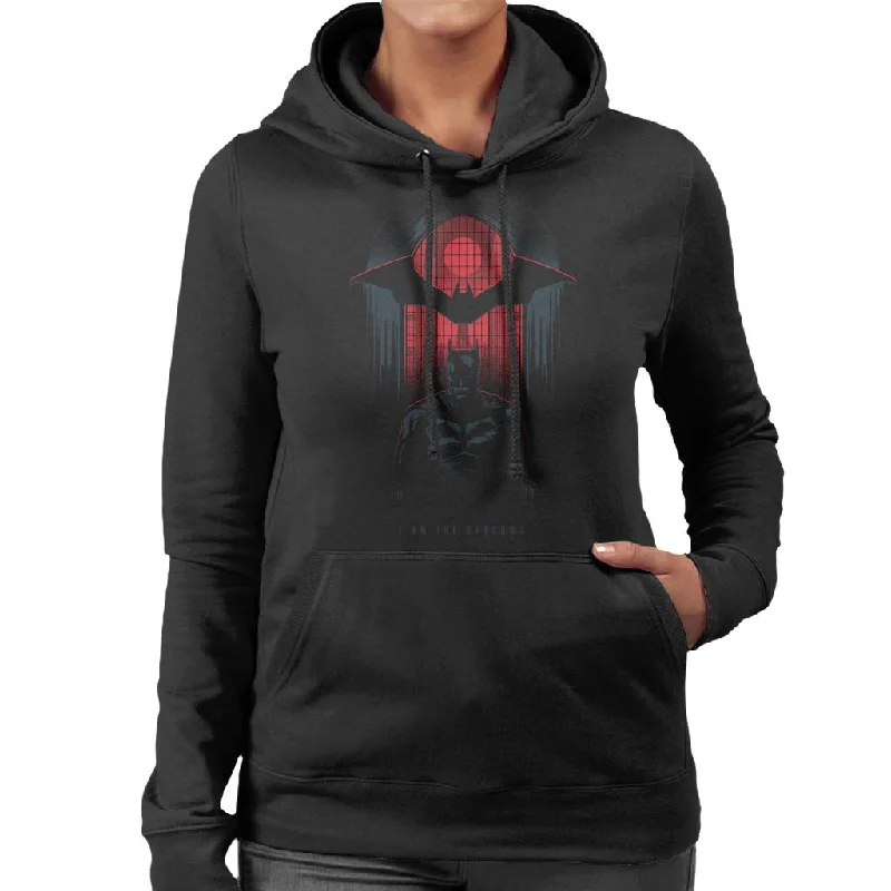Instant Discount The Batman I Am The Shadows Women's Hooded Sweatshirt
