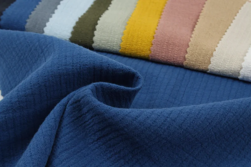 Limited Stock Cotton Double Muslin  - Stripes (+10 Colors Available)