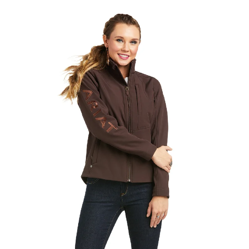 Daily Deals Ariat® Ladies Coffeebean Classic Team Softshell Jacket 10033520