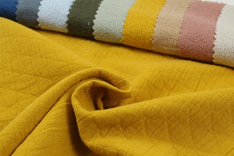 Today’s Special Cotton Double Muslin  - Rhombus - 10 Colors Available
