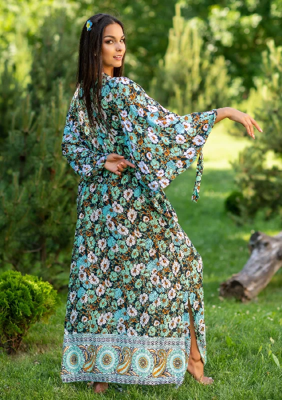 Kristina Kaftan Green Dress