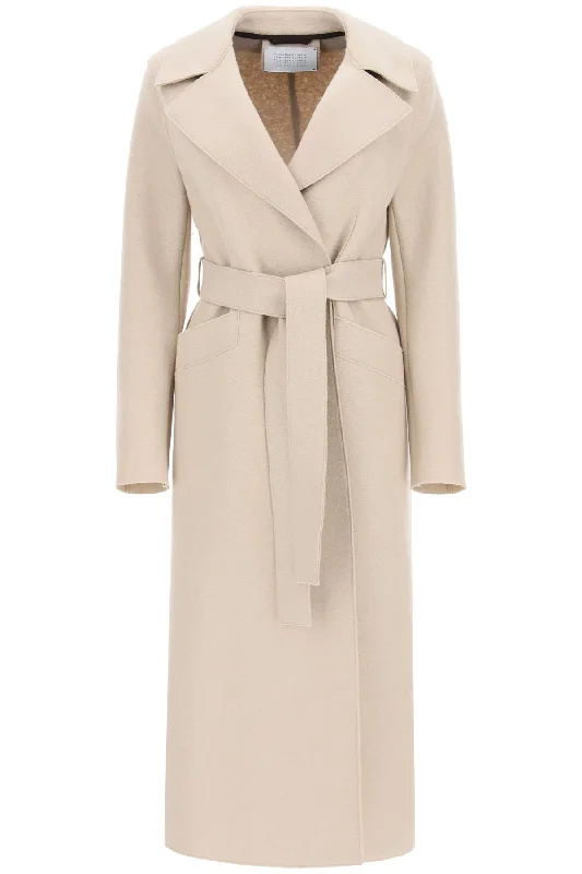 Deep Discounts HARRIS WHARF LONDON long coat in pressed wool