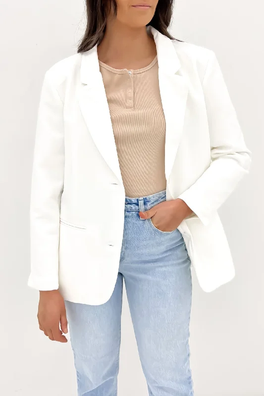 Super Savings Hazel Blazer White