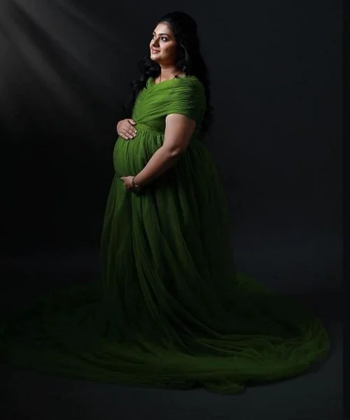 Limited Time Discount G533 , Green Shoot Trail Gown, Size (All)pp