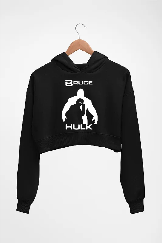 Hulk Superhero Crop HOODIE FOR WOMEN