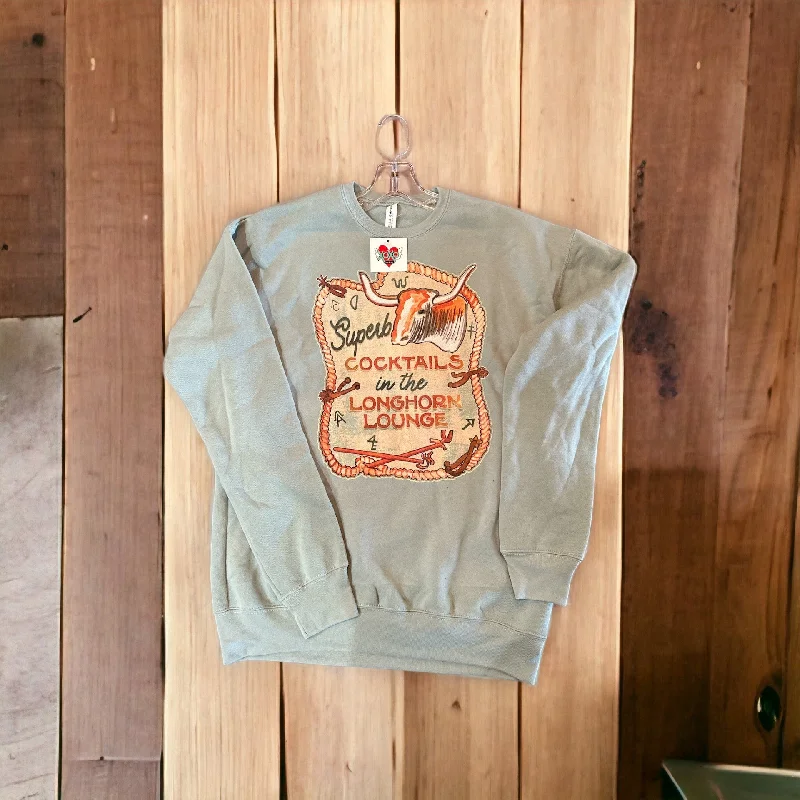 Instant Discount Women's XOXO Art Crew Neck Sweatshirt-Longhorn Lounge