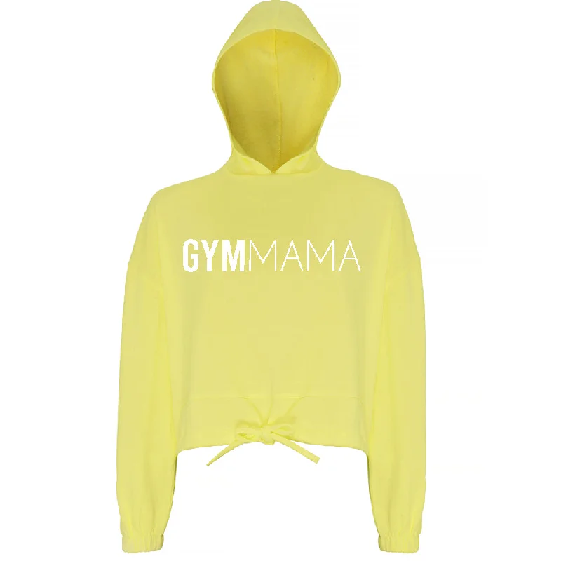 Take Advantage Gym Mama Big Logo Cropped Hoodie (MRK X)