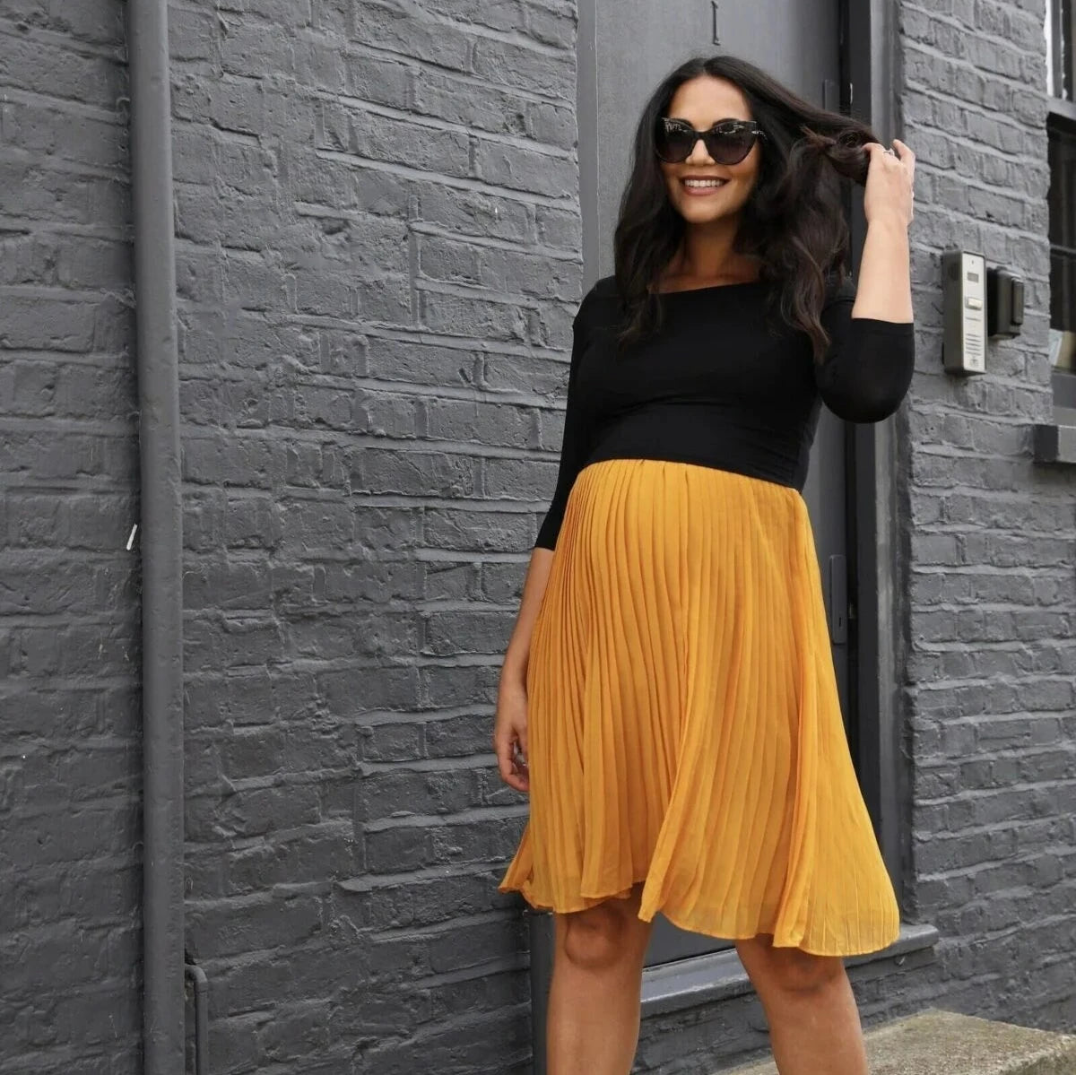 Bargain Bin Grace Maternity + Nursing Dress