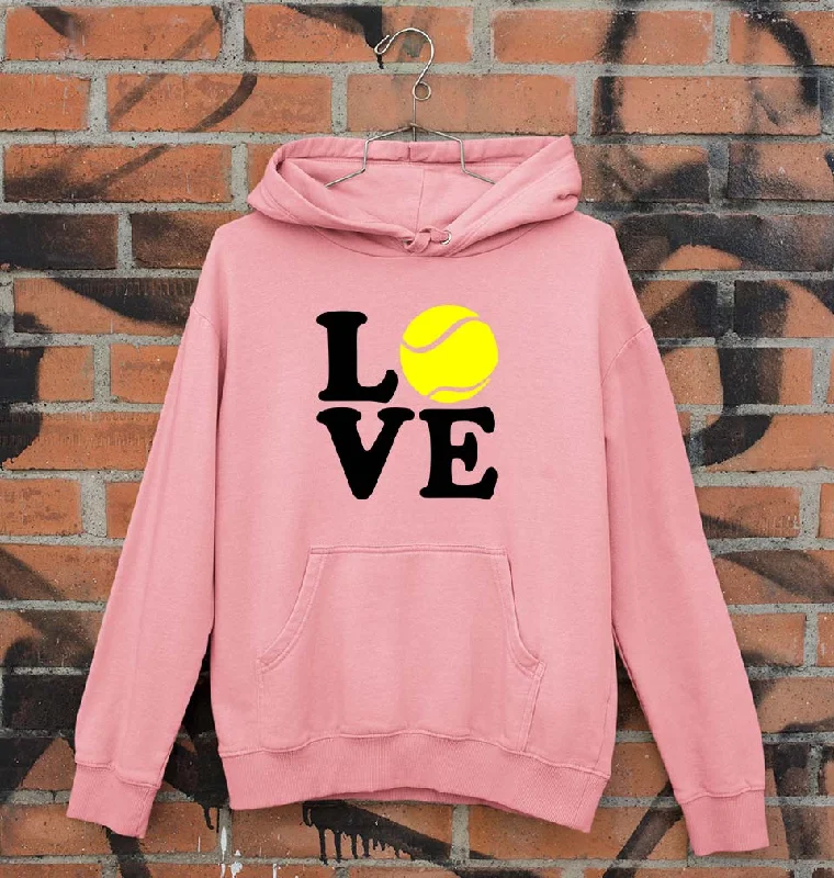 Instant Savings Love Tennis Unisex Hoodie for Men/Women
