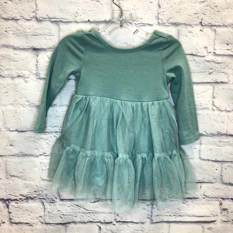 Big Savings Cat & Jack Green Size 18 Months Girls Dress