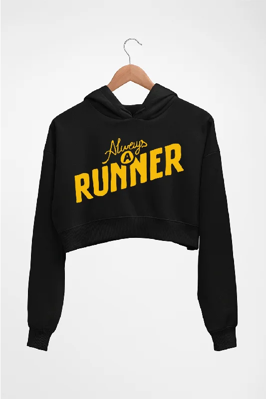 Runner Running Crop HOODIE FOR WOMEN