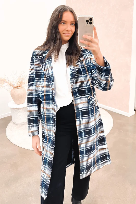 Exclusive Offers Daisy Coat Blue