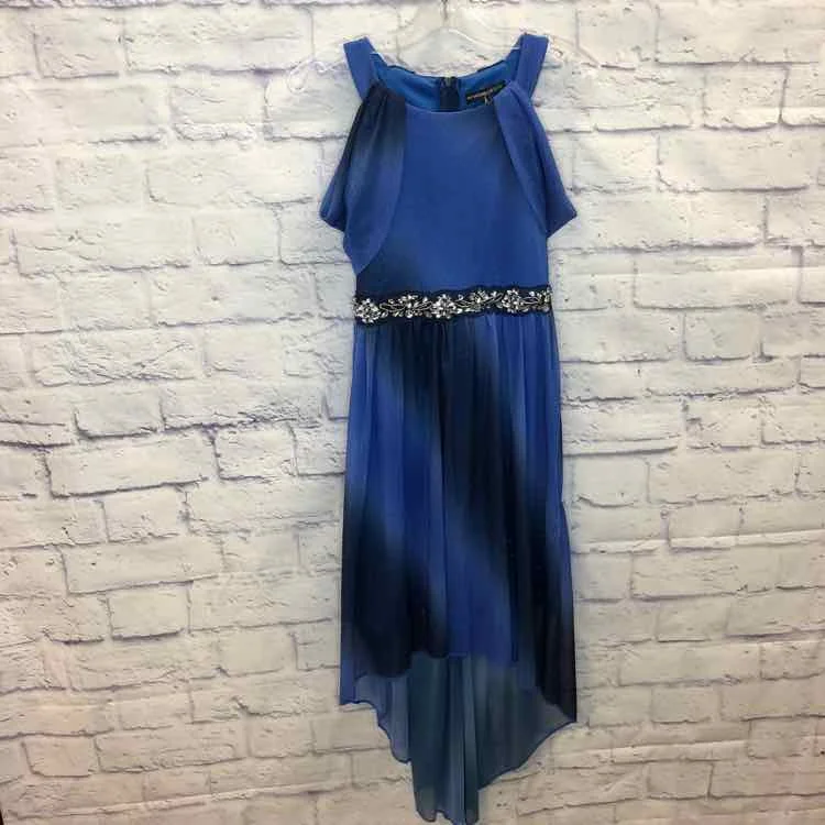 Savings Event My Michelle Blue Size 8 Girls Dress