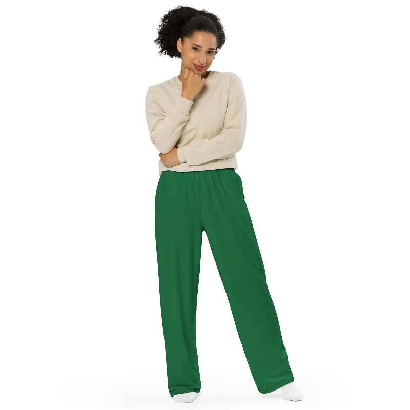 Unisex wide-leg pants