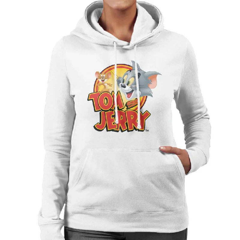 Tom and Jerry Opening Title Women's Hooded Sweatshirt