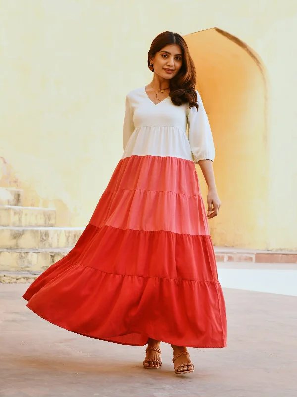 Grand Opening Sale Tiers of Joy Maxi Dress