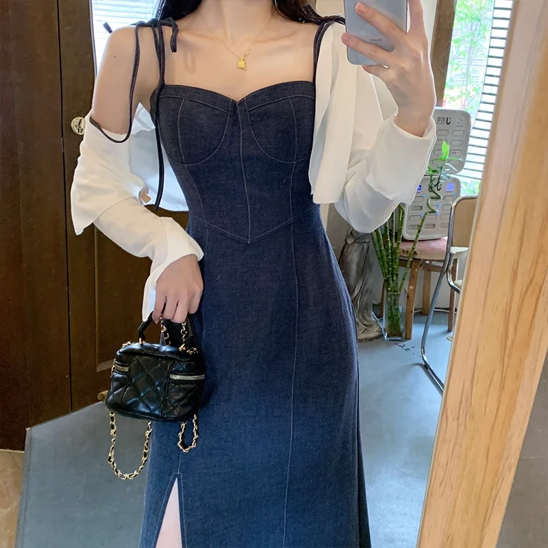 Overstock Sale Plus Size Corset Midi Dress