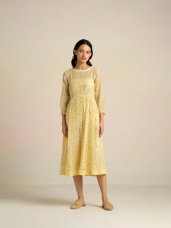 Massive Deals Golden Ray Dress