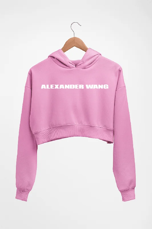 Unmissable Offer Alexander Wang Crop HOODIE FOR WOMEN