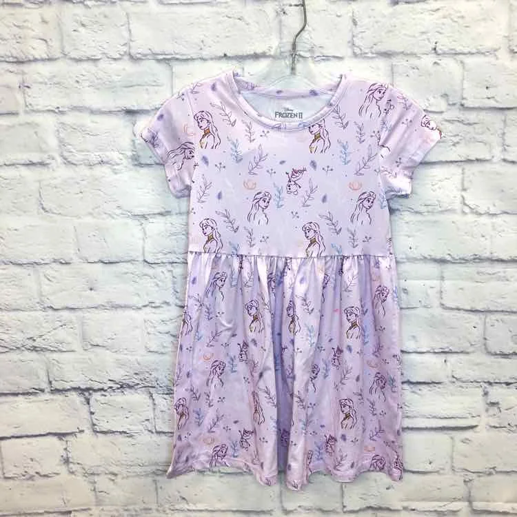 Blowout Sale Frozen II Purple Size 5 Girls Dress