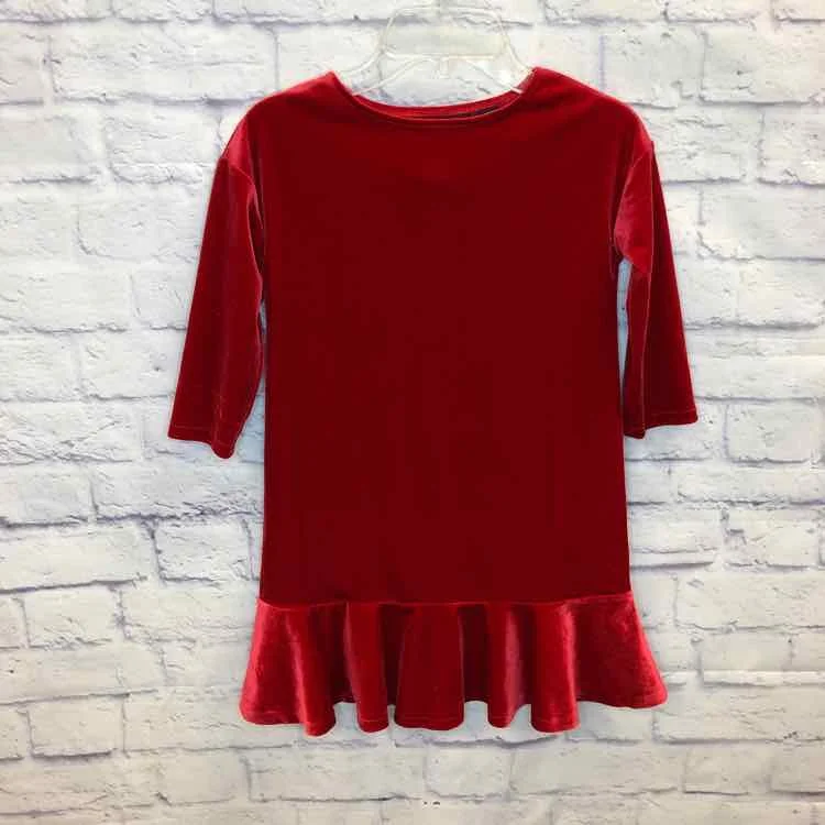 Super Bargain Lands End Red Size 6X Girls Dress