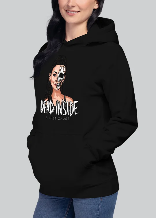 Can't Miss Dead Inside Illustration Women's Hoodie