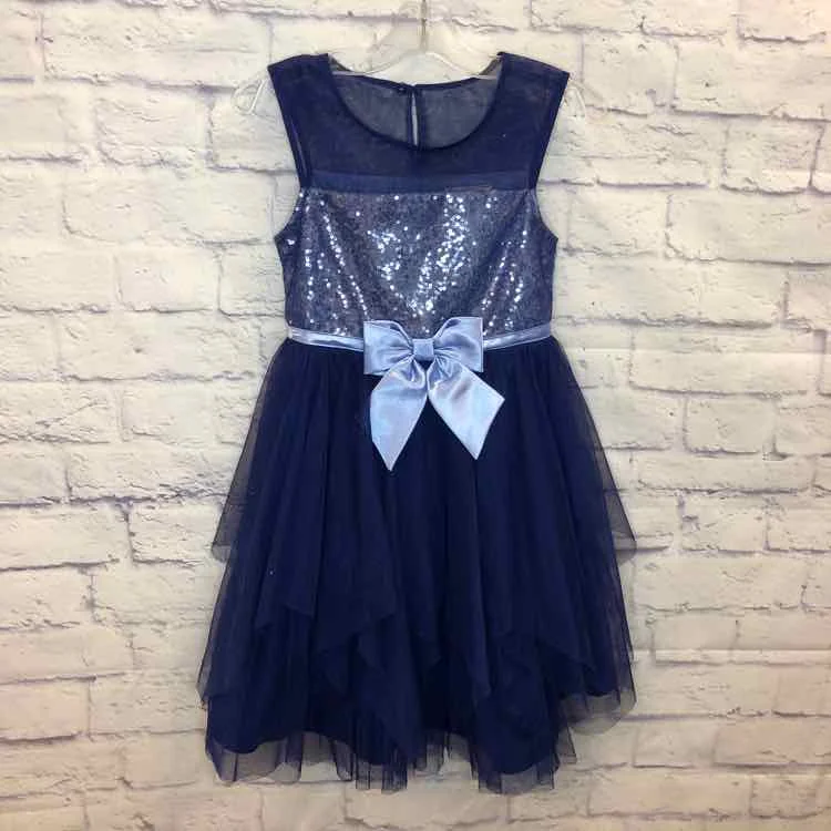Exclusive Deal Jona Michelle Blue Size 6 Girls Dress