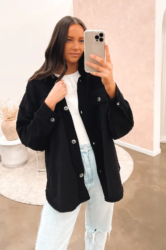 Price Drop Alert Dreamer Shacket Black