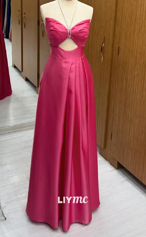 Today’s Deal LP2259 - V-Neck Cut Ous Pleated Sleeveless Sleek Satin Cocktail Dress Today’s Deal LP2259 - V-Neck Cut Ous Pleated Sleeveless Sleek Satin Cocktail Dress