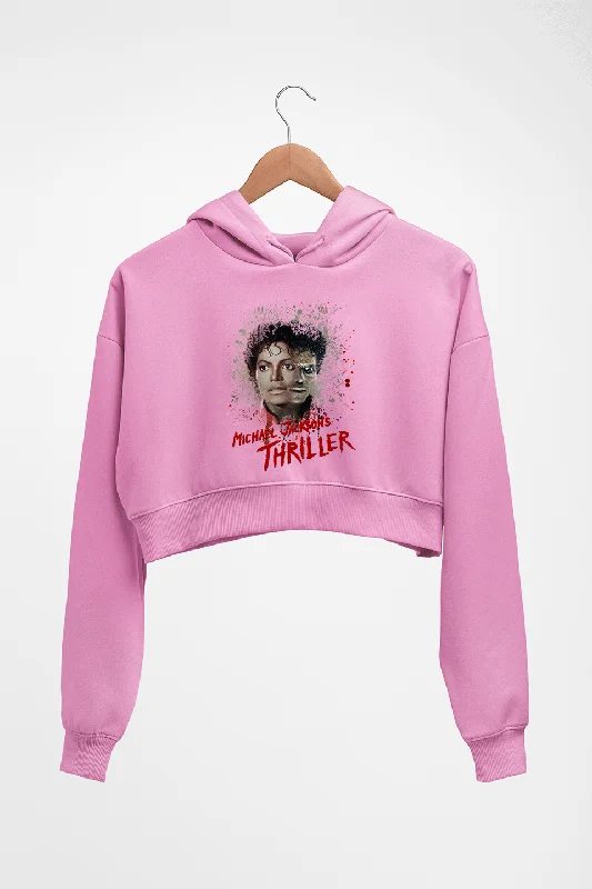 Thriller Crop HOODIE FOR WOMEN