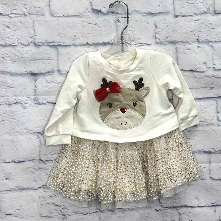 Low Prices Nannette Cream Size 3-6 Months Girls Dress