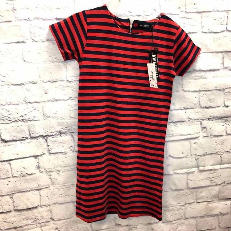 Bargain Prices Awesome by Someone Stripe Size 12 Girls Dress