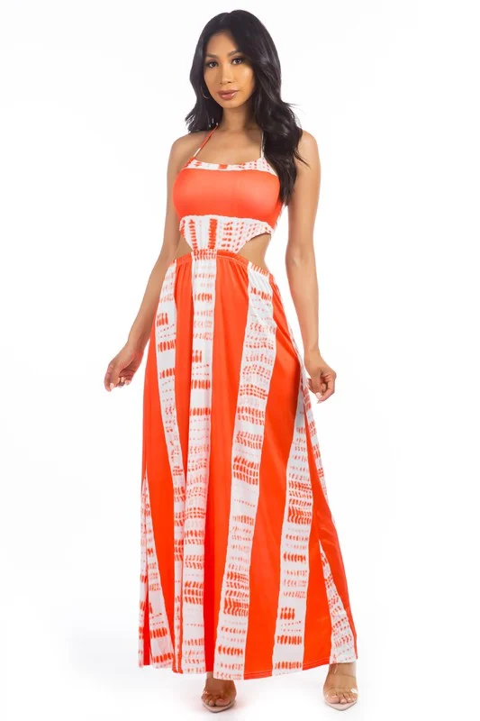 Price Cut SUMMER MAXI DRESS ORANGE
