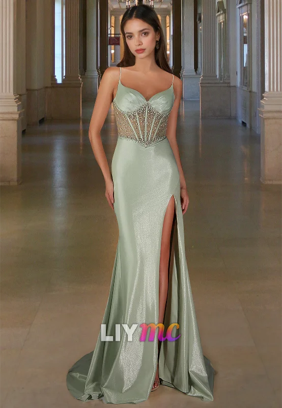 Price Fest Sweetheart Sleeveless Beaded Pleated Sleek Sheath Prom Dress