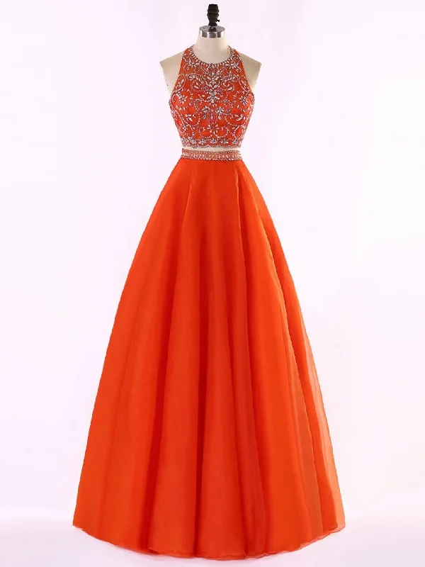 Must-Have Deals 2 Piece Prom Dresses, New Style Evening Gowns