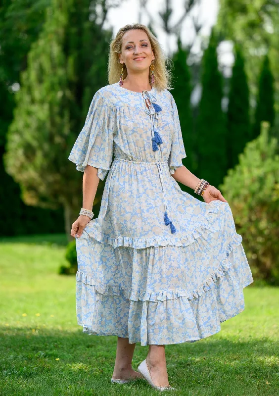 Agny Gypsy Blue Dress