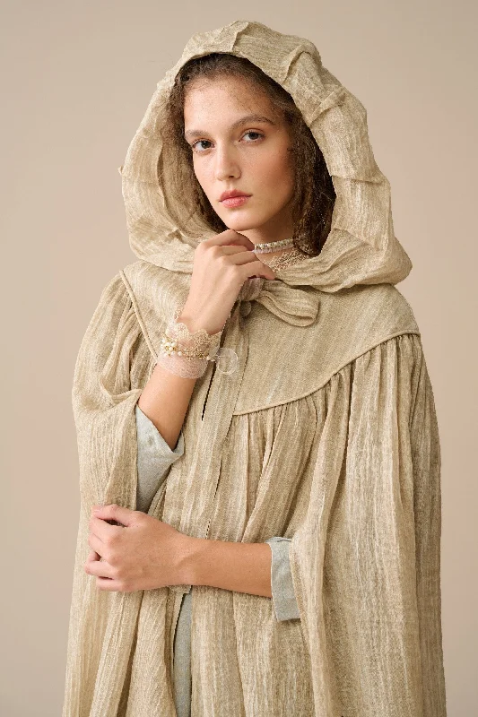 Online Only Venus 24 | Fairy Linen Hooded Cloak