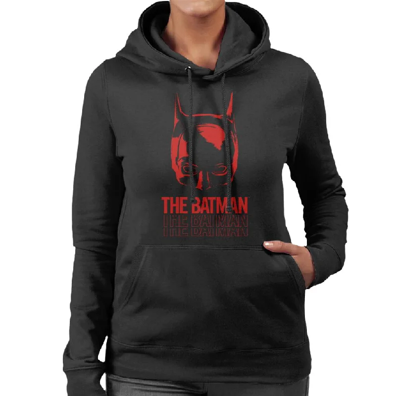 Today’s Special The Batman Red Mask Women's Hooded Sweatshirt