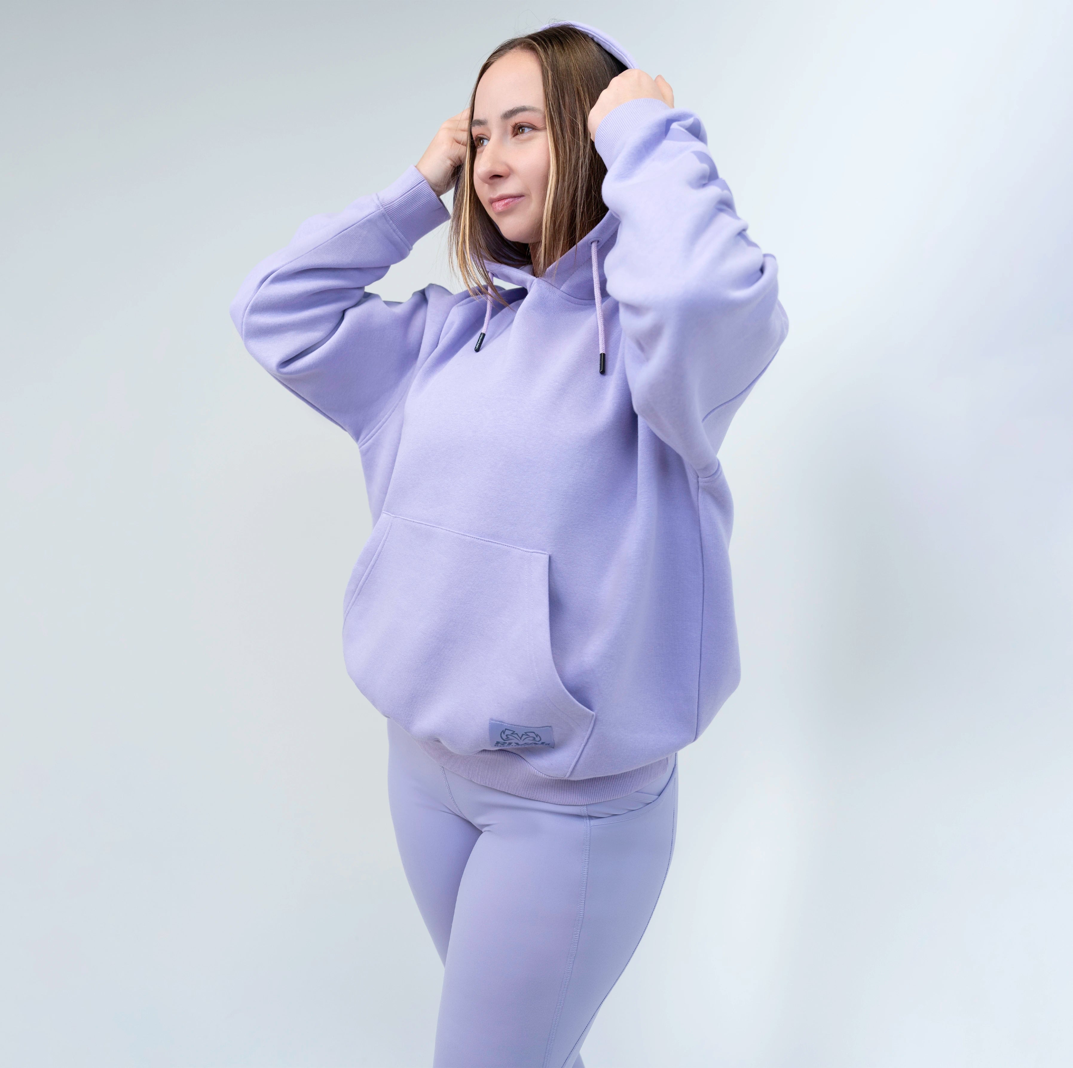 Discount Days Rival Women's Oversized Heavyweight Fleece Hoodie