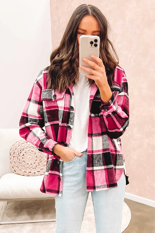 Limited Time Offer Libbie Shacket Pink