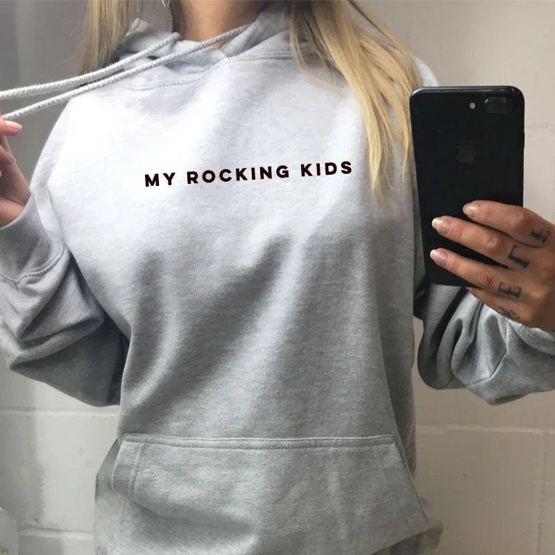 Deal Dash My Rocking Kids Essential Hoodie (MRK X)