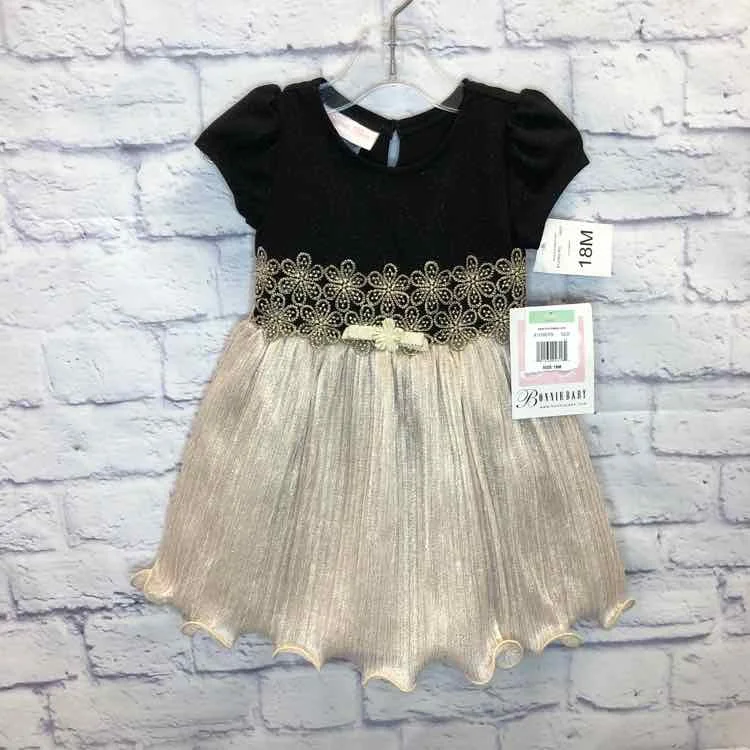 Discount Days Bonnie Baby Black Size 18 Months Girls Dress