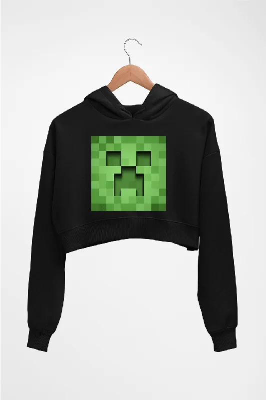 Minecraft Crop HOODIE FOR WOMEN