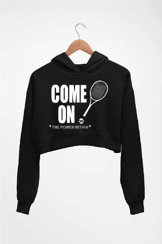 Savings Alert Tennis Crop HOODIE FOR WOMEN