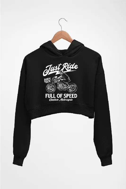 Price Blitz Motorcycle Crop HOODIE FOR WOMEN