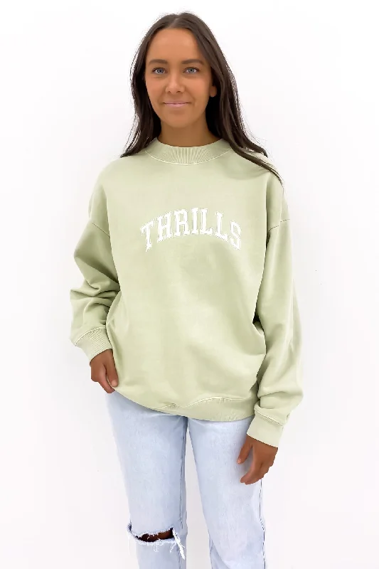 Fantastic Offers Line Up Cocoon Panel Crew Mist Green
